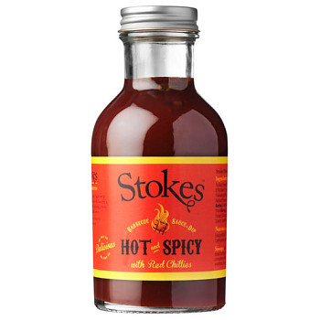 Hot & Spicy Barbeque Sauce 315g Stokes DMT 31.1.2020